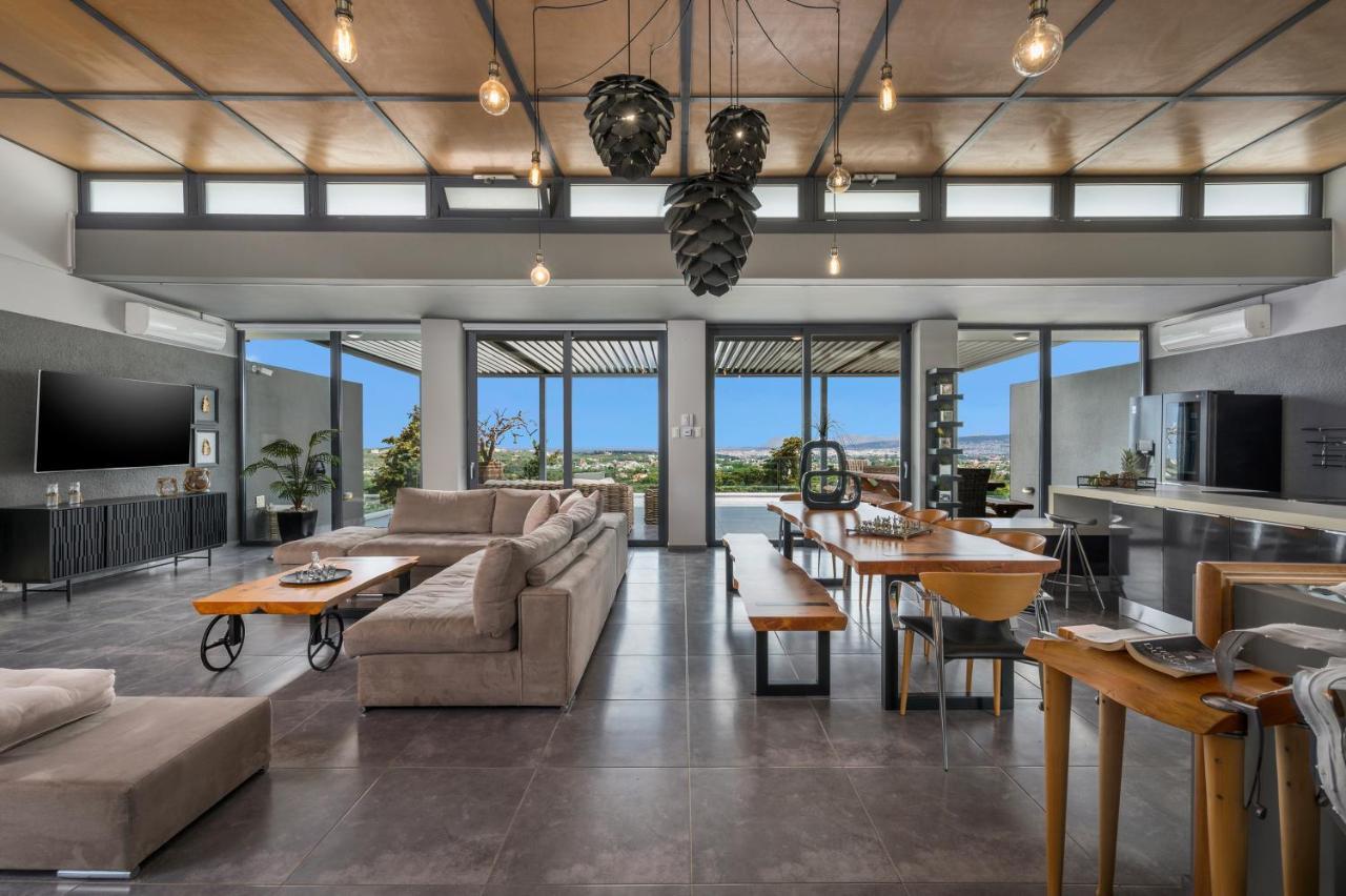 Olivenest Chania Executive Villa Perivólia المظهر الخارجي الصورة