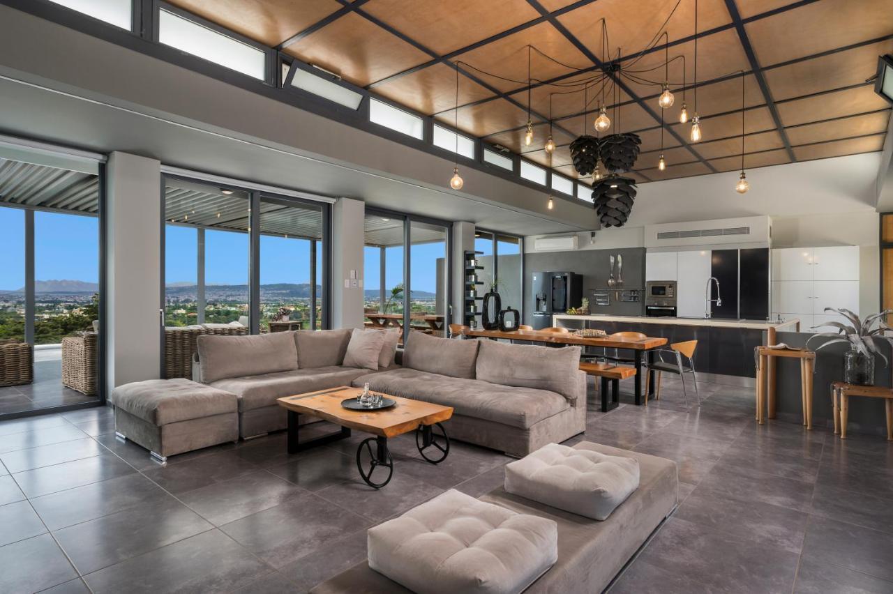 Olivenest Chania Executive Villa Perivólia المظهر الخارجي الصورة