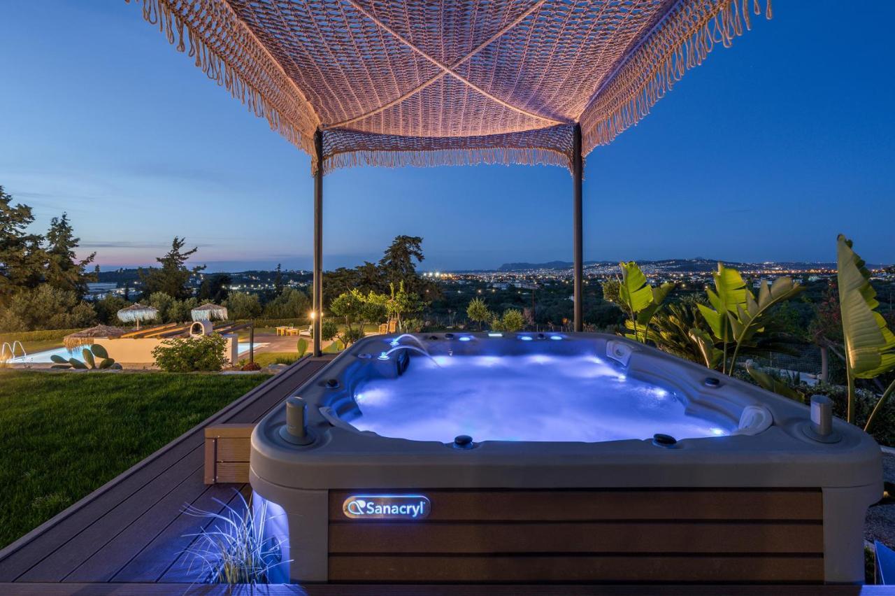 Olivenest Chania Executive Villa Perivólia المظهر الخارجي الصورة