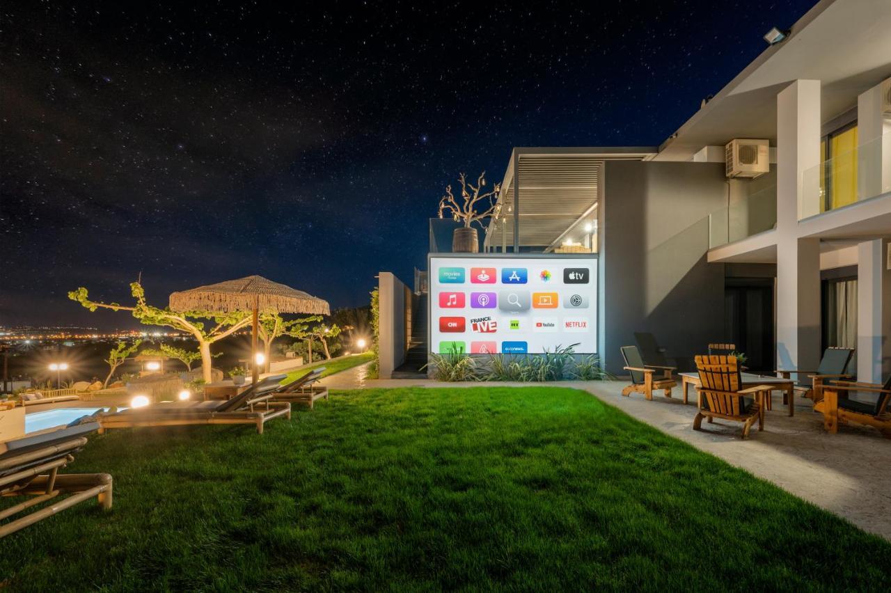 Olivenest Chania Executive Villa Perivólia المظهر الخارجي الصورة