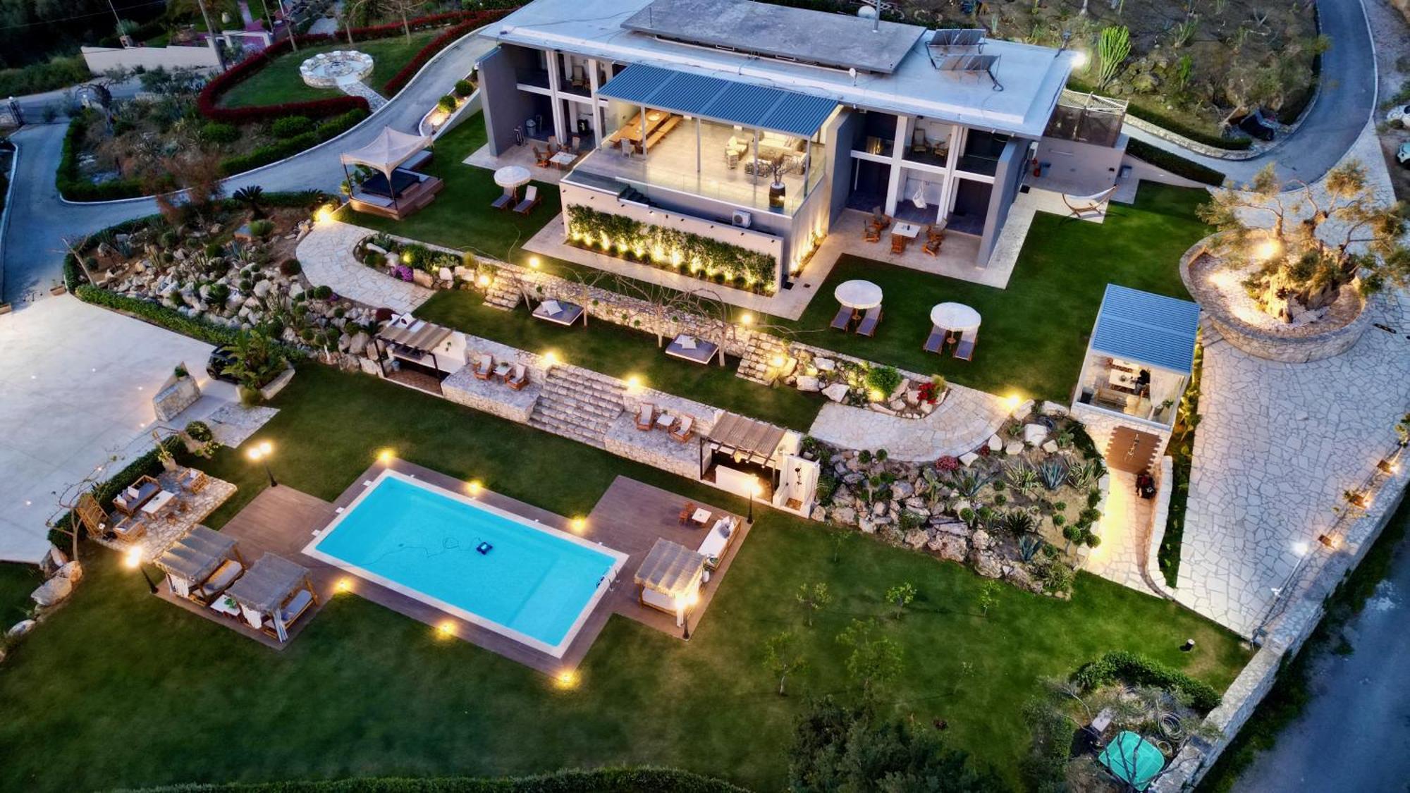 Olivenest Chania Executive Villa Perivólia المظهر الخارجي الصورة