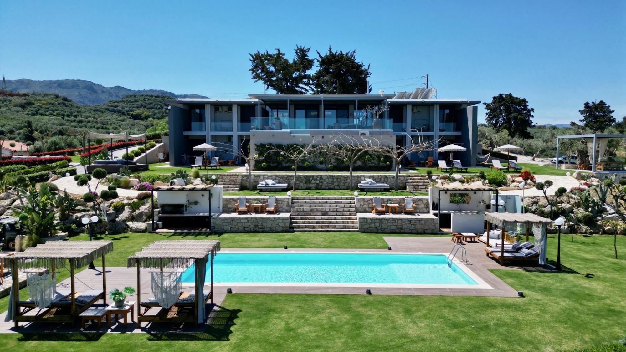 Olivenest Chania Executive Villa Perivólia المظهر الخارجي الصورة