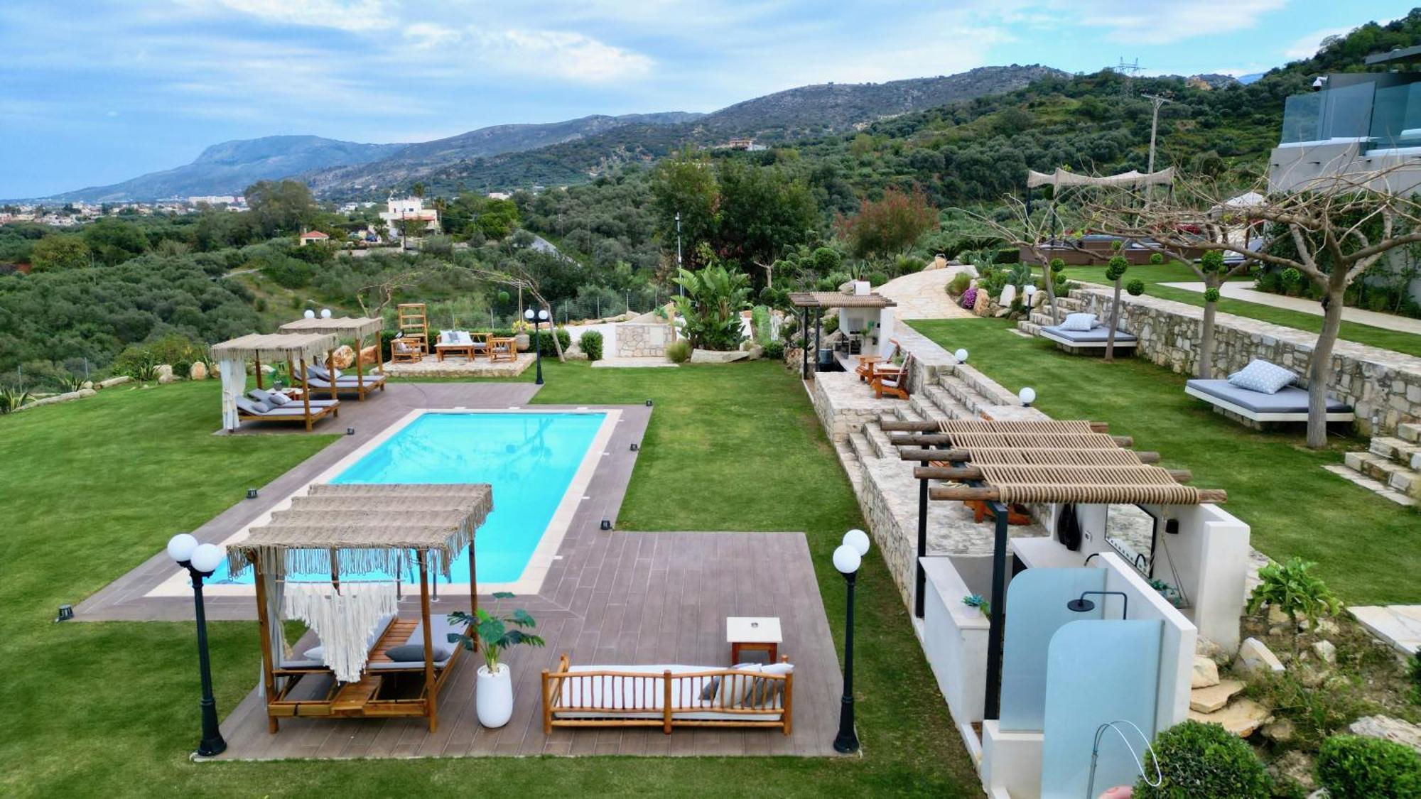 Olivenest Chania Executive Villa Perivólia المظهر الخارجي الصورة