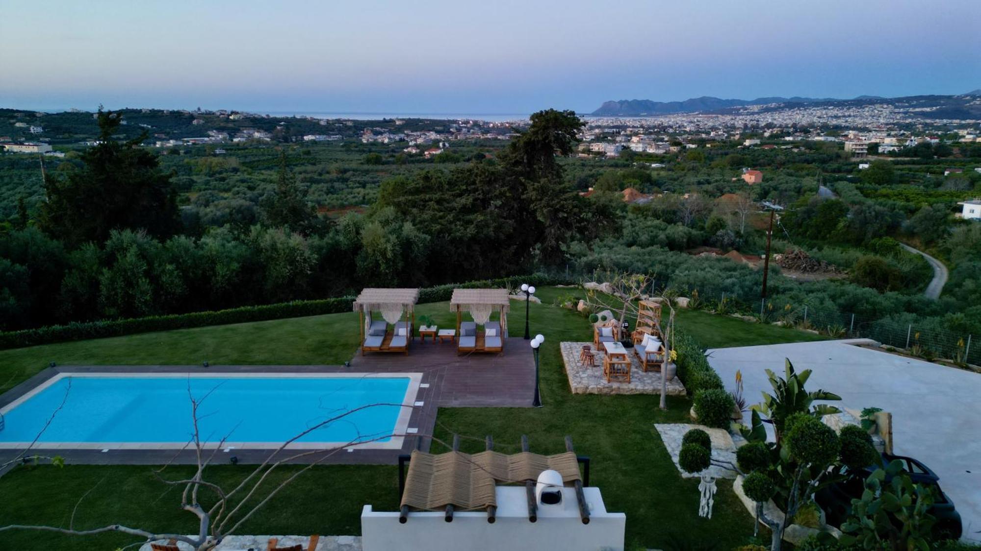 Olivenest Chania Executive Villa Perivólia المظهر الخارجي الصورة